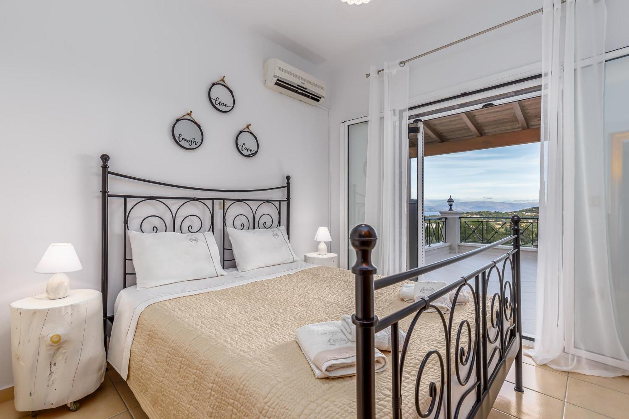 Villa Olivia Corfu - Amazing Sea-View 3 Bedroom Villa With A Pool Gazatika ภายนอก รูปภาพ