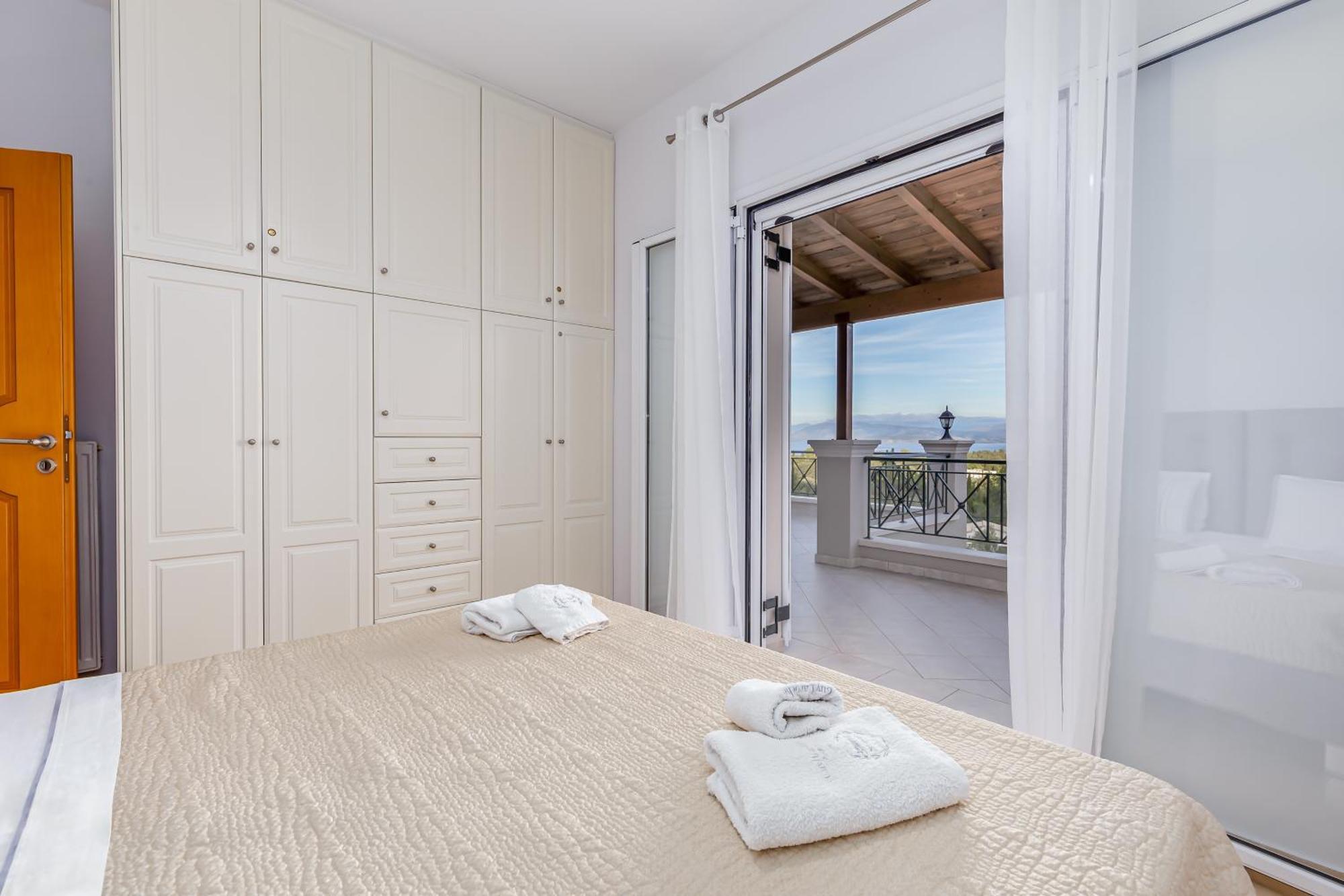 Villa Olivia Corfu - Amazing Sea-View 3 Bedroom Villa With A Pool Gazatika ภายนอก รูปภาพ